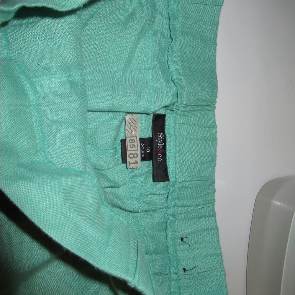 Green pants